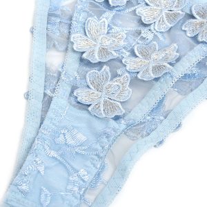 CONJUNTO DE 2 PEÇAS BORDADOS FLORAIS 957629 | L/XL - Image 7