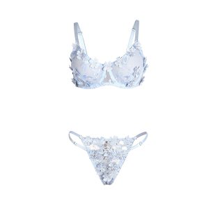 CONJUNTO DE 2 PEÇAS BORDADOS FLORAIS 957629 | L/XL - Image 5