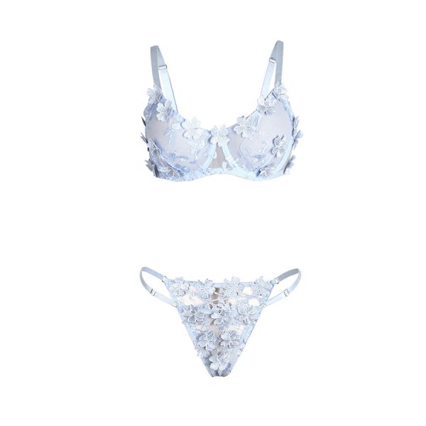 CONJUNTO DE 2 PEÇAS BORDADOS FLORAIS 957629 | L/XL