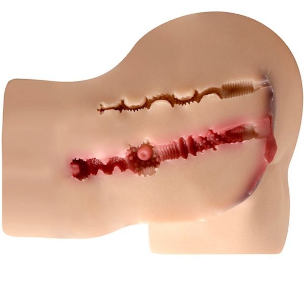 MASTURBADOR KALLY VAGINA E ÂNUS (MULTIPOSIÇÃO)