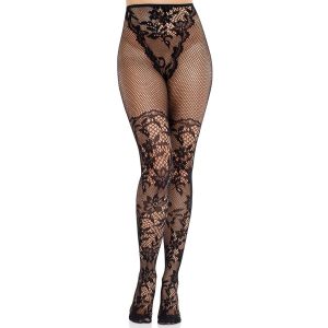 MEIAS DE RENDA DAHLIA LEG AVENUE 2 MEIAS DE RENDA