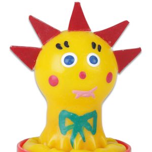 PRESERVATIVO DECORATIVO PINTADO À MÃO (SOL) 1 PRESERVATIVO DECORATIVO