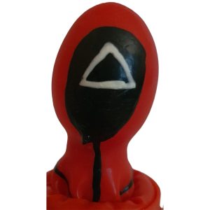 PRESERVATIVO DECORATIVO PINTADO À MÃO (TRIÂNGULO) 3 PRESERVATIVO DECORATIVO PINTADO À MÃO (TRIÂNGULO) - Image 2