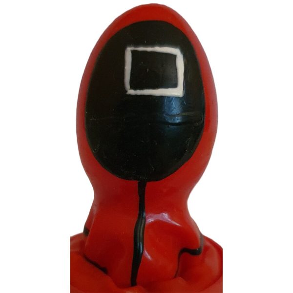 PRESERVATIVO DECORATIVO PINTADO À MÃO (QUADRADO)