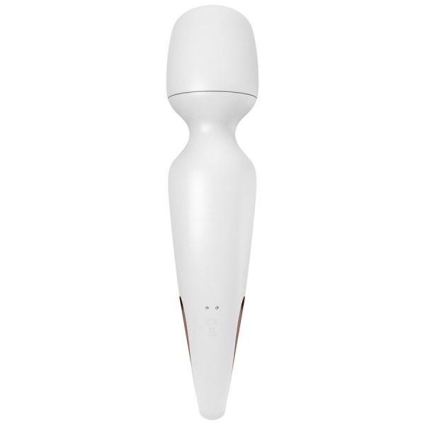 VARINHA MASSAJADORA SATISFYER WAND-ERLAND (BRANCO)