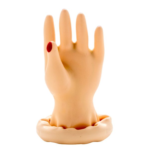 PRESERVATIVO DECORATIVO PINTADO À MÃO (MÃO #1)