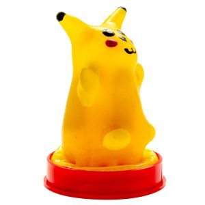 PRESERVATIVO DECORATIVO PINTADO À MÃO (RATO AMARELO) - Image 2