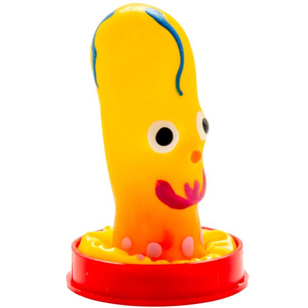 PRESERVATIVO DECORATIVO PINTADO À MÃO (MÃE)