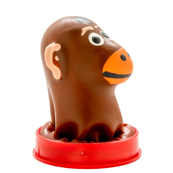 PRESERVATIVO DECORATIVO PINTADO À MÃO (MACACO)