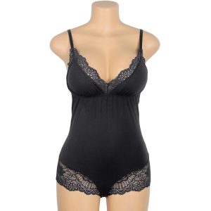BODY COM DETALHE DE RENDA FLORAL | L/XL - Image 6