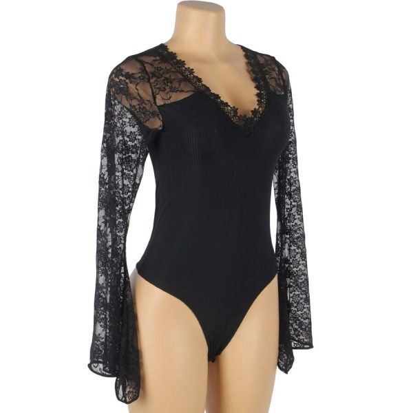 BODY FLORAL DE MANGA COMPRIDA | L/XL