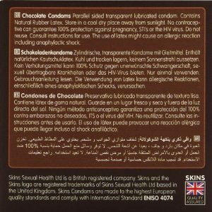 PRESERVATIVOS SKINS PREMIUM CHOCOLATE | 4 UDS - Image 4