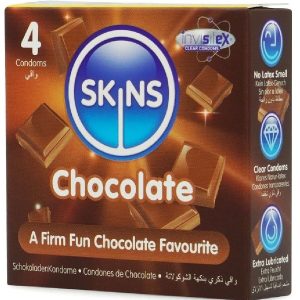 PRESERVATIVOS SKINS PREMIUM CHOCOLATE | 4 UDS - Image 2