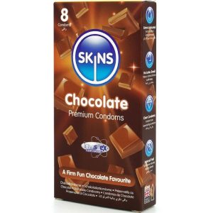 PRESERVATIVOS SKINS PREMIUM CHOCOLATE | 8 UDS - Image 2