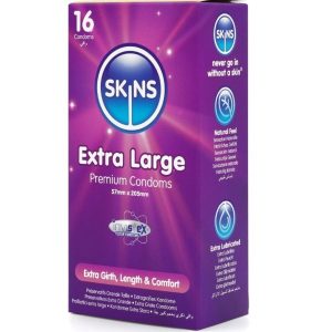 PRESERVATIVOS SKINS PREMIUM XL | 16 UDS - Image 2