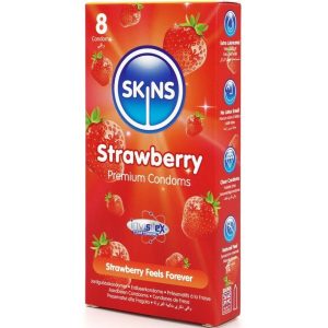PRESERVATIVOS SKINS MORANGO | 8 UDS - Image 2