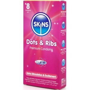 PRESERVATIVOS DOTS & RIBS PREMIUM | 8 UDS - Image 2