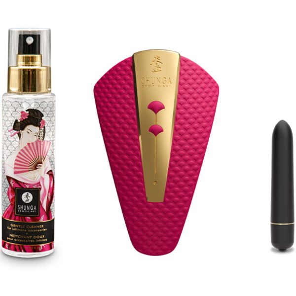 KIT DE ACESSÓRIOS E ÓLEOS SHUNGA (CALENDÁRIO DE DESEJOS)