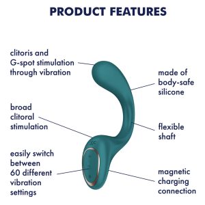 VIBRADOR RABBIT SATISFYER G FOR GODDESS 2 (VERDE) - Image 4