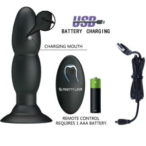 PLUG ANAL COM VIBRAÇÃO, ROTAÇÃO E COMANDO - Image 5