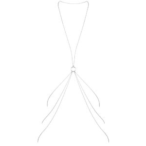 CORRENTES CORPORAIS BIJOUX MAGNIFIQUE EM 8 (PRATEADAS) - Image 2