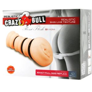 CRAZY BULL - MASTURBADOR CON ANILLOS MODELO VAGINA 2 - Image 6