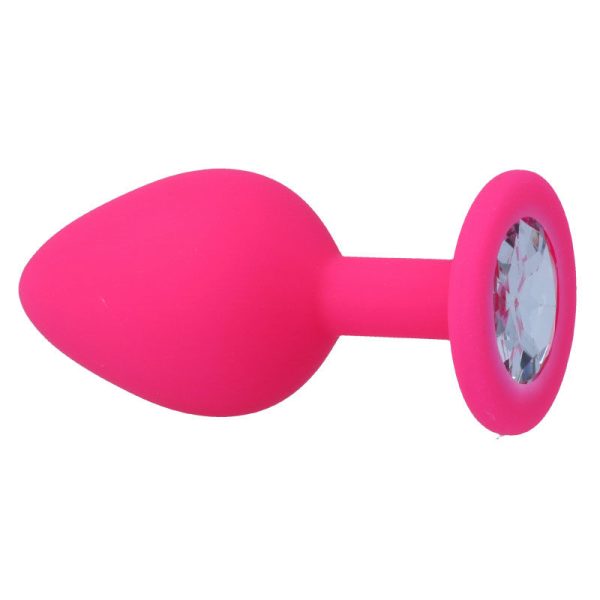 PLUG ANAL SHELKI M (FÚCSIA) | 8 CM