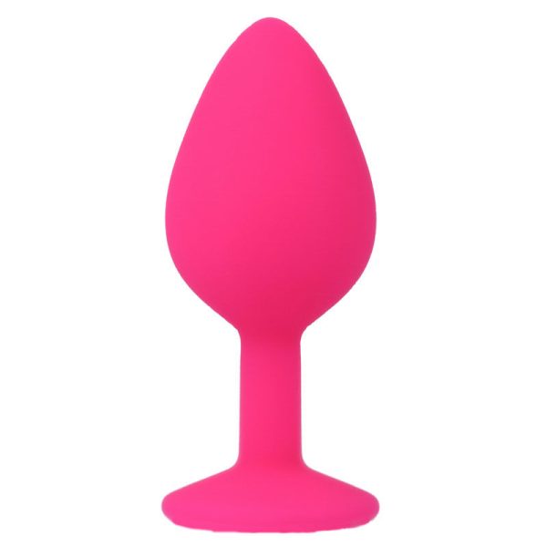 PLUG ANAL SHELKI M (FÚCSIA) | 8 CM