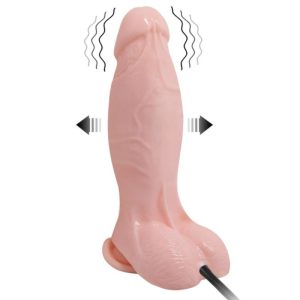 BAILE - DILDO REALÍSTICO VIBRADOR E INFLABLE 18.8 CM - Image 2
