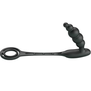 VIBRADOR DA PRÓSTATA COM ANEL PARA O PÉNIS PRETTY LOVE - Image 2