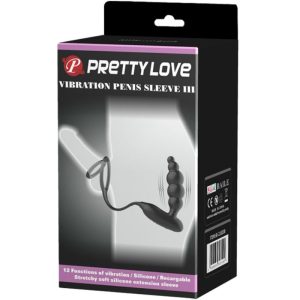 VIBRADOR DA PRÓSTATA COM ANEL PARA O PÉNIS PRETTY LOVE - Image 10