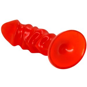 BAILE - PLUG ANAL UNISEX CON VENTOSA ROJO - Image 5
