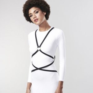 ARNÊS MULTIPOSIÇÃO BIJOUX MAZE (PRETO) - Image 3