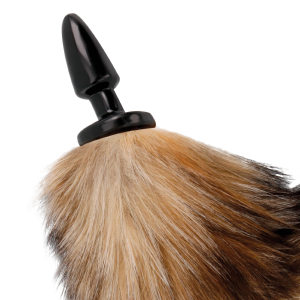 PLUG ANAL COM CAUDA DARKNESS (NATURAL) | 10 CM - Image 3