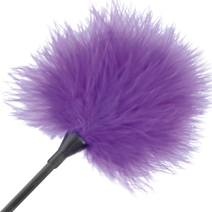 PLUMA ESTIMULADORA DARKNESS (LILÁS) | 42 CM - Image 2