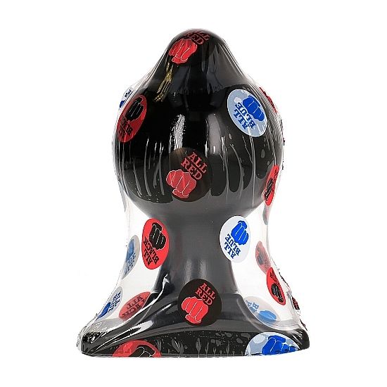 PLUG ANAL LARGO ALL BLACK | 18x10 CM