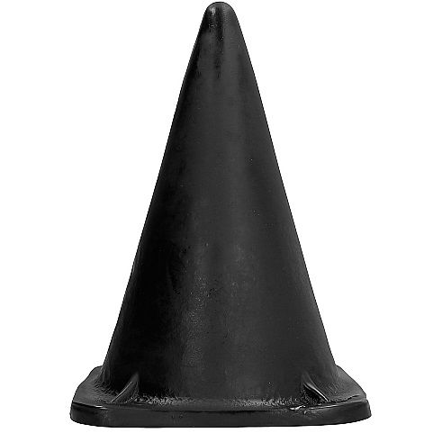 PLUG ANAL TRIANGULAR ALL BLACK | 30 CM