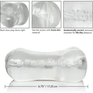 MASTURBADOR MASCULINO STROKE IT VAGINA E ÂNUS (TRANSPARENTE) - Image 3