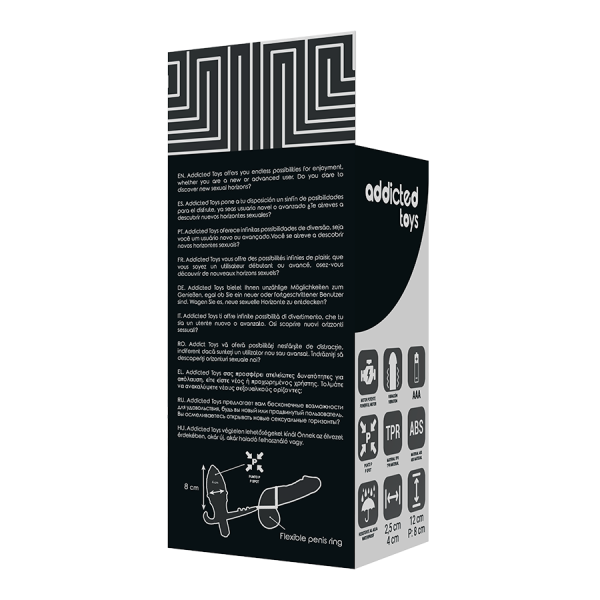 PLUG ANAL COM ANEL DUPLO PARA O PÉNIS 5 PLUG ANAL COM ANEL DUPLO PARA O PÉNIS