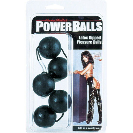 BOLAS ANAIS / VAGINAIS POWER CALEXOTICS (PRETO)