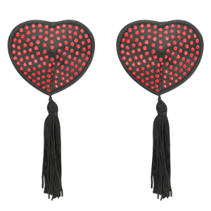 TAPA-MAMILOS COQUETTE (PRETO / VERMELHO) - Image 3