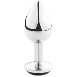 PLUG ANAL DE METAL (PRETO) | TAMANHO M 2 PLUG ANAL DE METAL