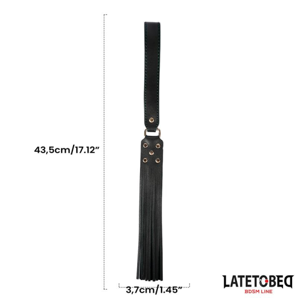 LATETOBED BDSM LINE – KIT BONDAGE DE 8 PEÇAS EM COURO COM MALA DE ARMAZENAMENTO