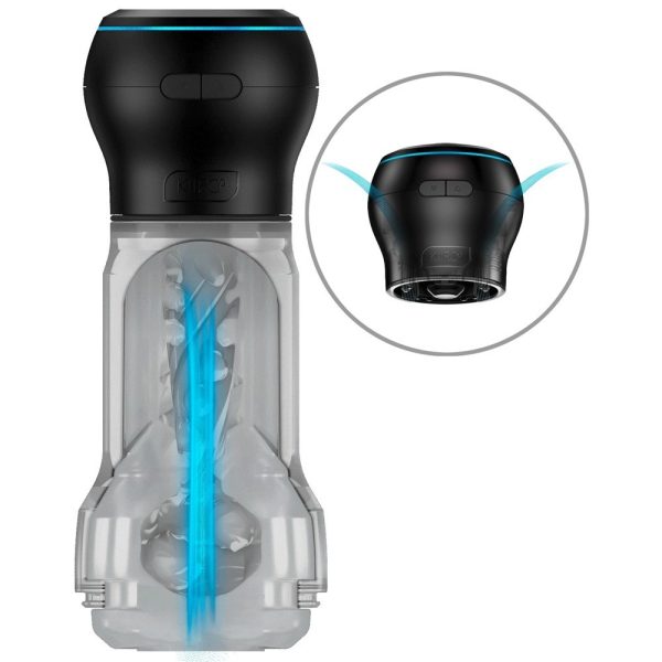 MASTURBADOR FEEL POCKET STROKER CRYSTAL + POWERBLOW COMBO