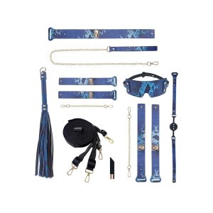 KIT BDSM COM BOLSA FLORENCE COLLECTION (AZUL) 7 KIT BDSM COM BOLSA FLORENCE COLLECTION (AZUL) - Image 4