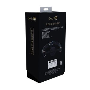 MORDAÇA DE SILICONE RESPIRÁVEL VENICE (PRETO) - Image 3