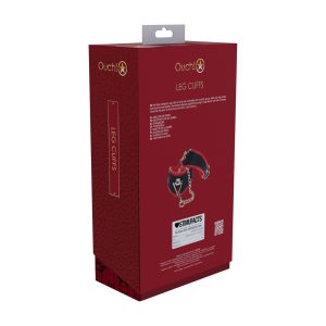 ALGEMAS DE TORNOZELOS MILAN COLLECTION (PRETO/VERMELHO) - Image 3