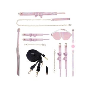 KIT BDSM COM BOLSA PARIS COLLECTION (ROSA) - Image 5