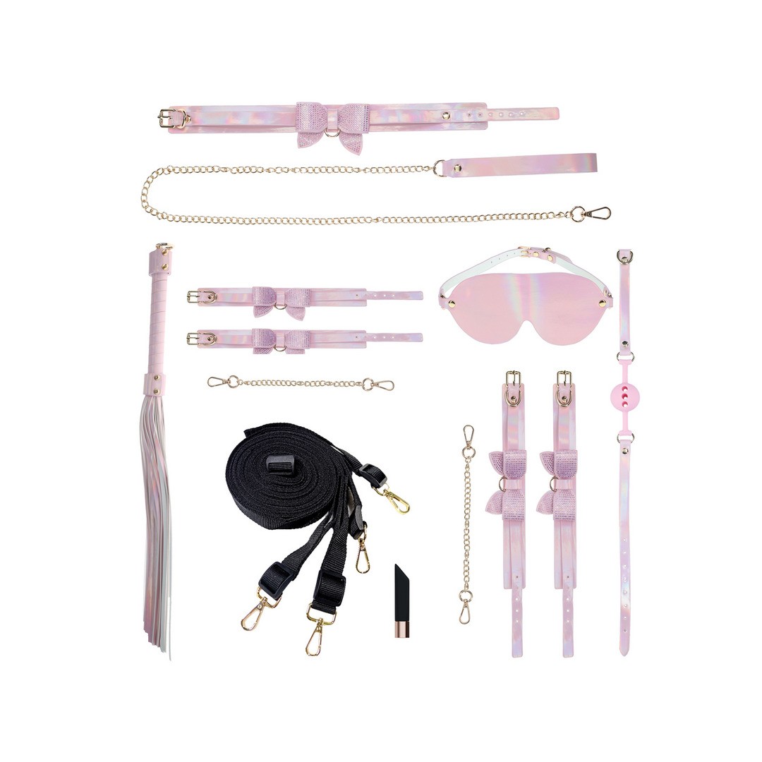 KIT BDSM COM BOLSA PARIS COLLECTION (ROSA)