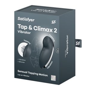 ESTIMULADOR SATISFYER TAP & CLIMAX 2 (CINZA) 5 ESTIMULADOR SATISFYER